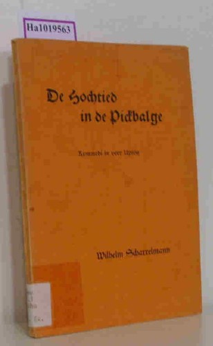 Hochtied de pickbalge - hochtied,