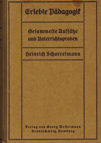 Scharrelmann erlebte - scharrelmann,,